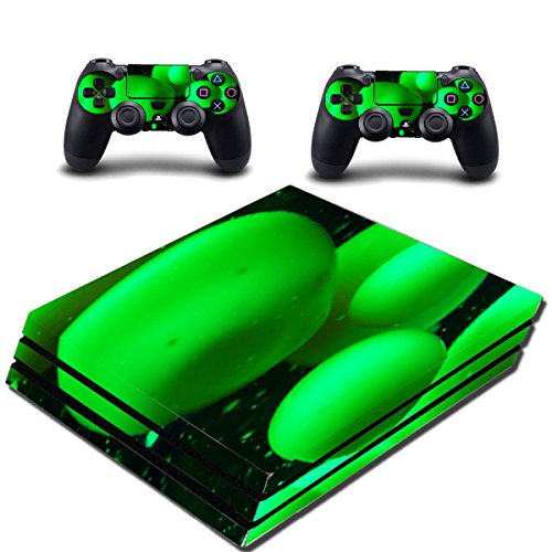 Skin for PS4 Pro Green Console Decal to Fit Playstation 4 Pro Lava Lamp Sticker VWAQ-PPGC10