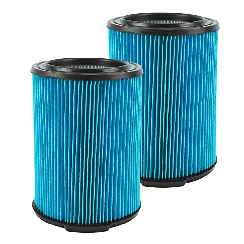 VF5000 3-Layer High-efficiency Fine Dust Replacement Filter for Wet Dry Vac Compatible with WD1450 WD0970 WD1270 WD09700 WD06700 WD1680 WD1851 RV2400A(2 pack)