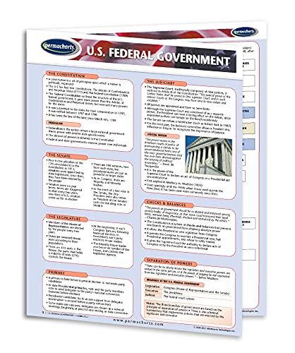 U.S. Federal Government Guide - Quick Reference Guide by Permacharts