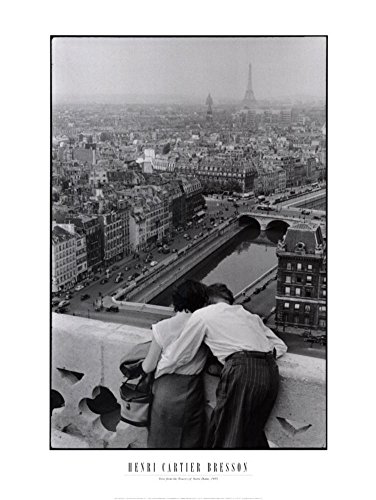 Image Conscious View from The Towers of Notre Dame, 1955 by Henri Cartier-Bresson 32'x23.5' Art Print Poster