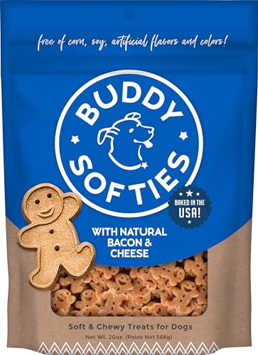 Buddy Biscuits Original Soft & Chewy w/Bacon & Cheese - 20oz.