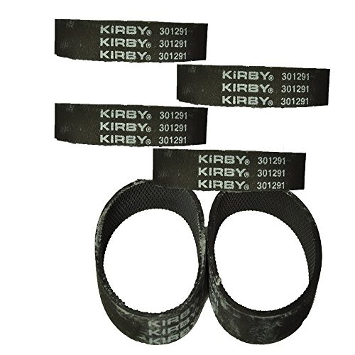 Kirby Vacuum Cleaner Belts 301291 Fits All Generation Series Models G3, G4, G5, G6, G7, Ultimate G, and Diamond Edition 6 Belts …