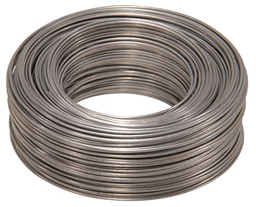 Hillman Steel 20 Gauge Galvanized Hobby Wire, 20 x 175', Silver, Corrosion Resistant, 15 lbs. Capacity