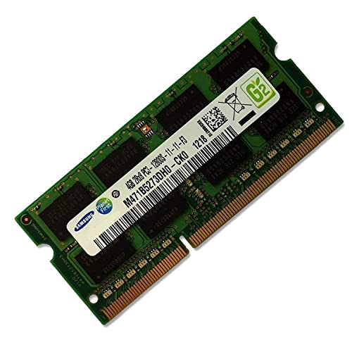 Samsung 4GB DDR3 PC3-12800 1600MHz 204-Pin SODIMM Laptop Memory Module RAM. Model M471B5273DH0-CK0