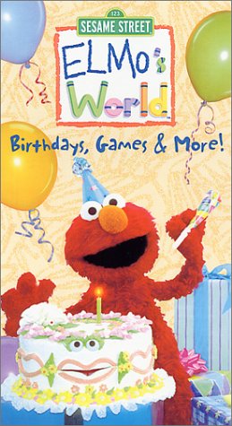 Elmo's World - Birthdays, Games & More [VHS]