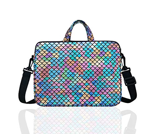 10.5-Inch Laptop Ipad Shoulder Carrying Bag Case For 9.6' 10' Tablet/Reader(Colorful)