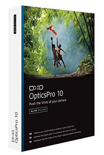 DxO Labs Optics Pro 10 Elite Edition Photo Enhancing Software for Macintosh & Windows - for Full Frame & Crop Format Cameras