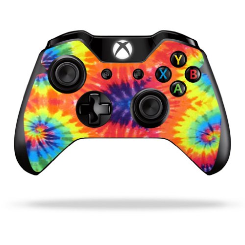 MightySkins Skin Compatible with Microsoft Xbox One or One S Controller - Tie Dye 2 | Protective, Durable, and Unique Vinyl wrap Cover | Easy to Apply, Remove, and Change Styles | Made in The USA