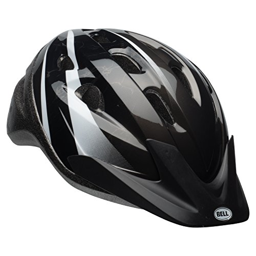 BELL Richter Bike Helmet - Black & White, 54-58cm , Age 8- 14 (7107121)