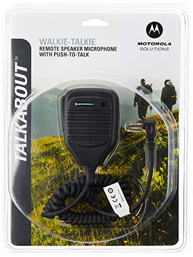 Motorola 53724 Remote Speaker Microphone (Black)