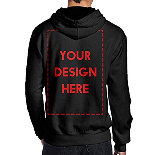 KaMoM Unisex Personalized Hooded Sweatshirts Tops Blouse Customized Graphic Blend Pullover Sweaters Jacket