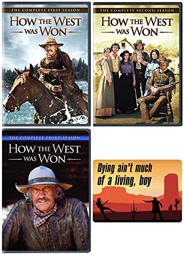 How the West Was Won: Complete TV Series Seasons 1-3 DVD Collection + Bonus Sticker