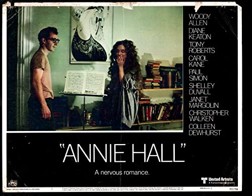 MOVIE POSTER: Annie Hall 11'x14' Lobby Card #2 Woody Allen Carol Kane