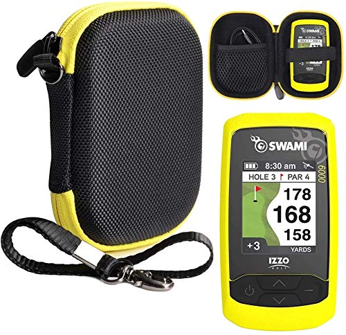 CaseSack Golf GPS Case for Swami Kiss Golf GPS Rangefinder, Izzo Swami 6000, Swami 4000, 4000+, 5000 Golf GPS Rangefinder; Garmin Approach G30, G6, G7.