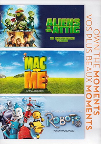 Aliens in the Attic / Mac And Me / Robots (Own the Moments Features)