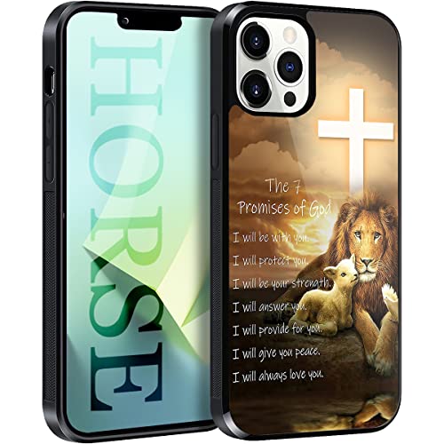 The 7 Promises of God Always Love You God Lion Lamb Phone Case Compatible with iPhone 15 14 13 12 11Pro Max XR 8 Plus Samsung Galaxy S23 S22 S21 S20 FE Note 20 Ultra A14 A54 A53 A03S A13 A32