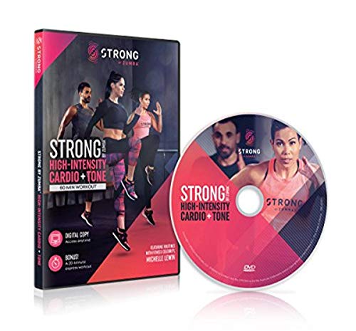 STRONG High-Intensity Cardio and Tone Full-Body Workout DVD 60-Minute Workout