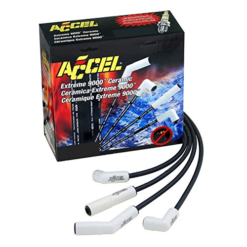ACCEL 9011C Extreme 9000 Spark Plug Wire Set Ceramic Boot