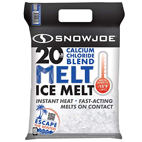 Snow Joe MELT20ESB 20-Pound Calcium Chloride Ice Melt Blend