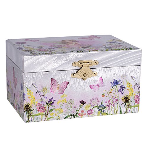 Broadway Fairy Musical Jewelry Box,Multicolor,5.75' x 3.75' x 5'