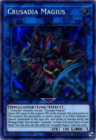 Yu-Gi-Oh! - Crusadia Magius - CYHO-EN042 - Super Rare - Unlimited Edition - Cybernetic Horizon