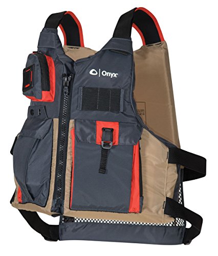 Onyx Kayak Fishing Life Jacket, Oversize, Tan