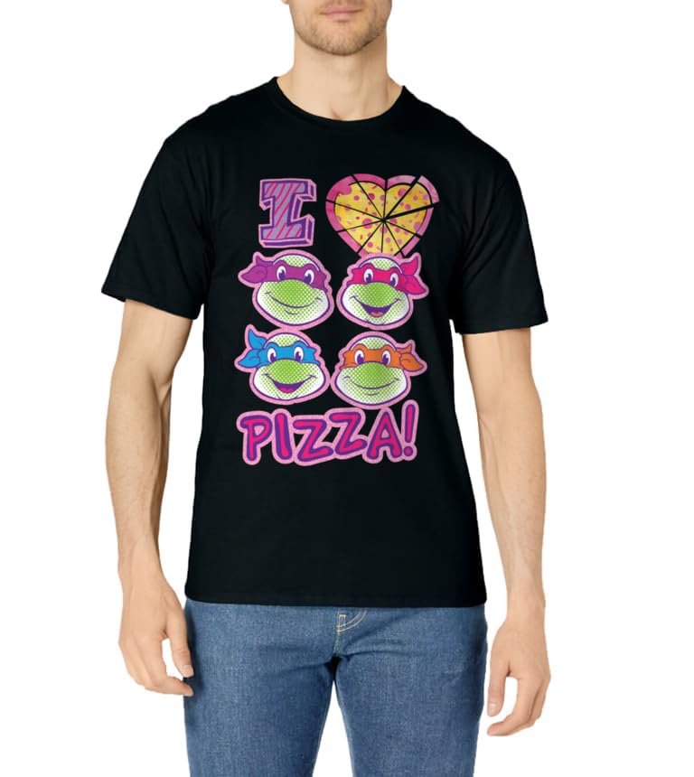 Teenage Mutant Ninja Turtles I Love Pizza T-Shirt T-Shirt