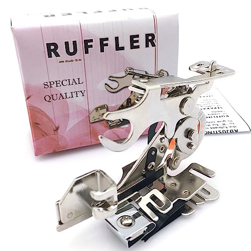 FQTANJU Ruffler Sewing Machine Presser Foot, #55705