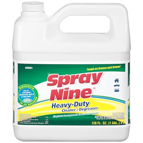 Spray Nine 26801 Heavy Duty Cleaner/Degreaser and Disinfectant - 1 Gallon, (Pack of 1) - Package May Vary