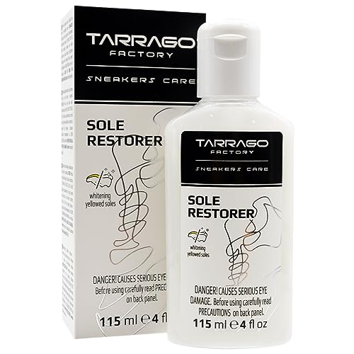 Tarrago Sneaker Sole Restorer | Makes your oxidized yellowish soles bright and white | 4 fl. oz.