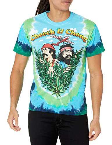 Liquid Blue Men's Cheech and Chong Field Of Dreams T-Shirt, Multi, X-Large