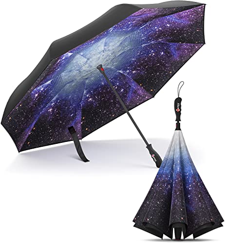 Repel Umbrella Large Umbrellas for Rain Windproof - Easy Automatic Open & Close, Heavy Duty Reinforced Fiberglass Frame - Portable, Folding, Compact Umbrella for Travel - All-Weather Strong Umbrella