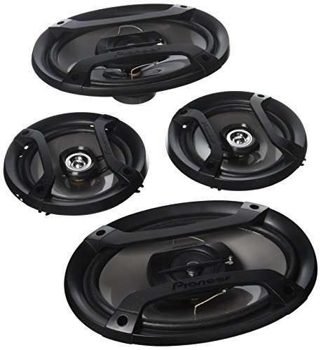 Pioneer TS-165P + TS-695P Two Pairs 200W 6.5' + 230W 6x9 Car Audio 4 Ohm Component Speakers