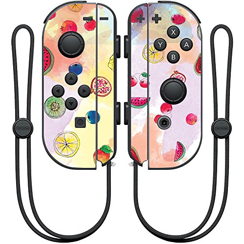 MightySkins Skin Compatible with Nintendo Joy-Con Controller wrap Cover Sticker Skins Fruit Water