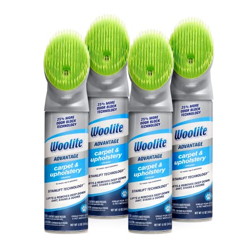 BISSELL Woolite Advantage Carpet & Upholstery Cleaner, 3325, 12 Ounce (Pack of 4)