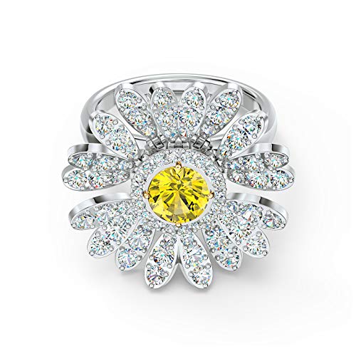 Swarovski Eternal Flower Ring Cz White 6