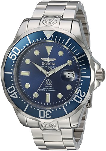 Invicta Men's 16036 Pro Diver Analog Display Automatic Self Wind Silver Watch