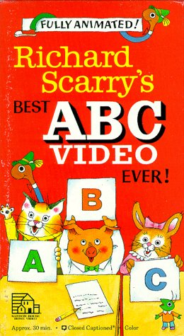 Richard Scarry's Best ABC Video Ever! [VHS]