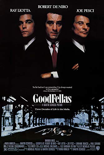 Goodfellas - Movie Poster (Regular) (Size: 24 x 36 inches)