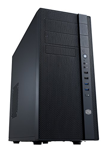 Cooler Master N400 - Mid Tower Computer Case with Fully Meshed Front Panel (NSE-400-KKN2)