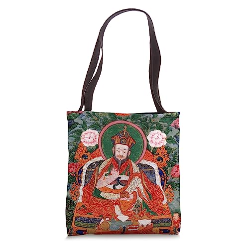 Lama Gyurme Dorje Tibetan Buddhist Thangka Buddhism Art Tote Bag