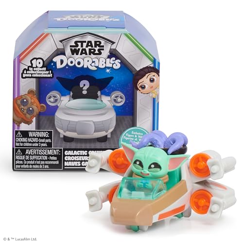 Just Play Star Wars Doorables Galactic Cruisers, Collectible Figures and Vehicles, Kids Toys for Ages 5 Up