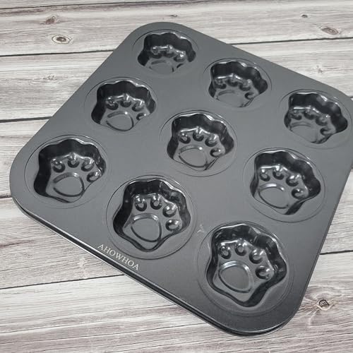 AHOWHOA Pastry molds Cute cat paw shape enhances your baking experience!