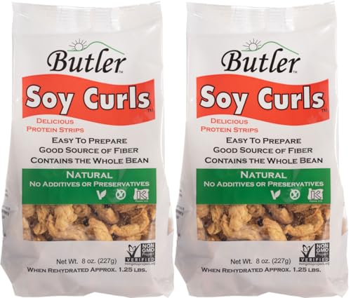 Butler Foods, Soy Curls, 8 Ounce (pack of 2)