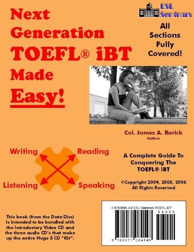 TOEFL-iBT Total Preparation 'Kit' by James A. Rarick (2005-06-15) Audio CD