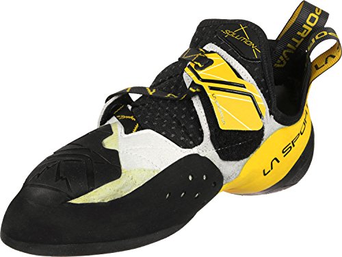 La Sportiva Solution Mens Climbing Shoes 9 D(M) US White Yellow
