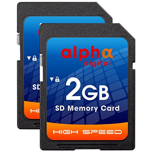 Nikon D50 D40 D40X D3300 Digital Camera Memory Card 2x 2GB Secure Digital (SD) Memory Card (1 Twin Pack)