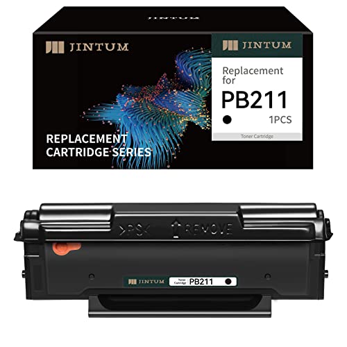 JINTUM PB-211 Compatible Toner Cartridge Replacement for Pantum PB-211 PB-211EV for P2502W M6552NW M6600NW P2500W M6602NW M6550NW Printer (1 Pack,1600 Pages)