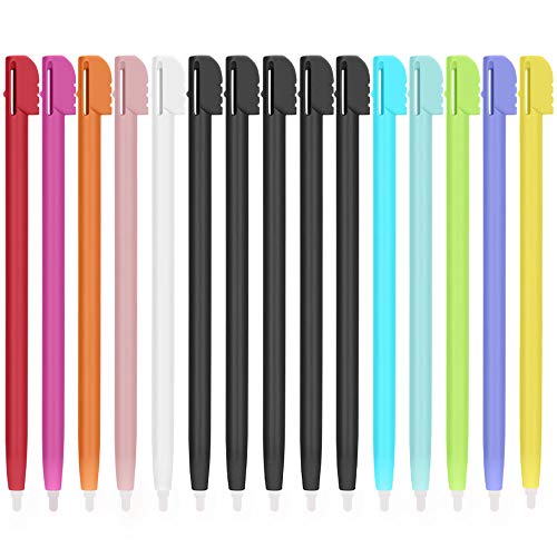 Stylus Pen for Nintendo DS Lite, 15Pcs Plastic Portable Touch Pen, 11 Colors Available