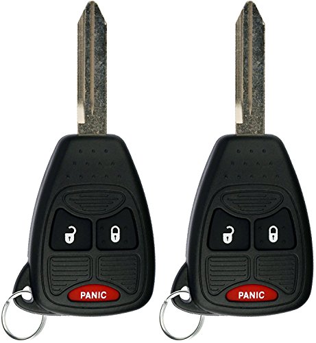 KeylessOption Keyless Entry Remote Control Car Key Fob Replacement for OHT692427AA KOBDT04A (Pack of 2)